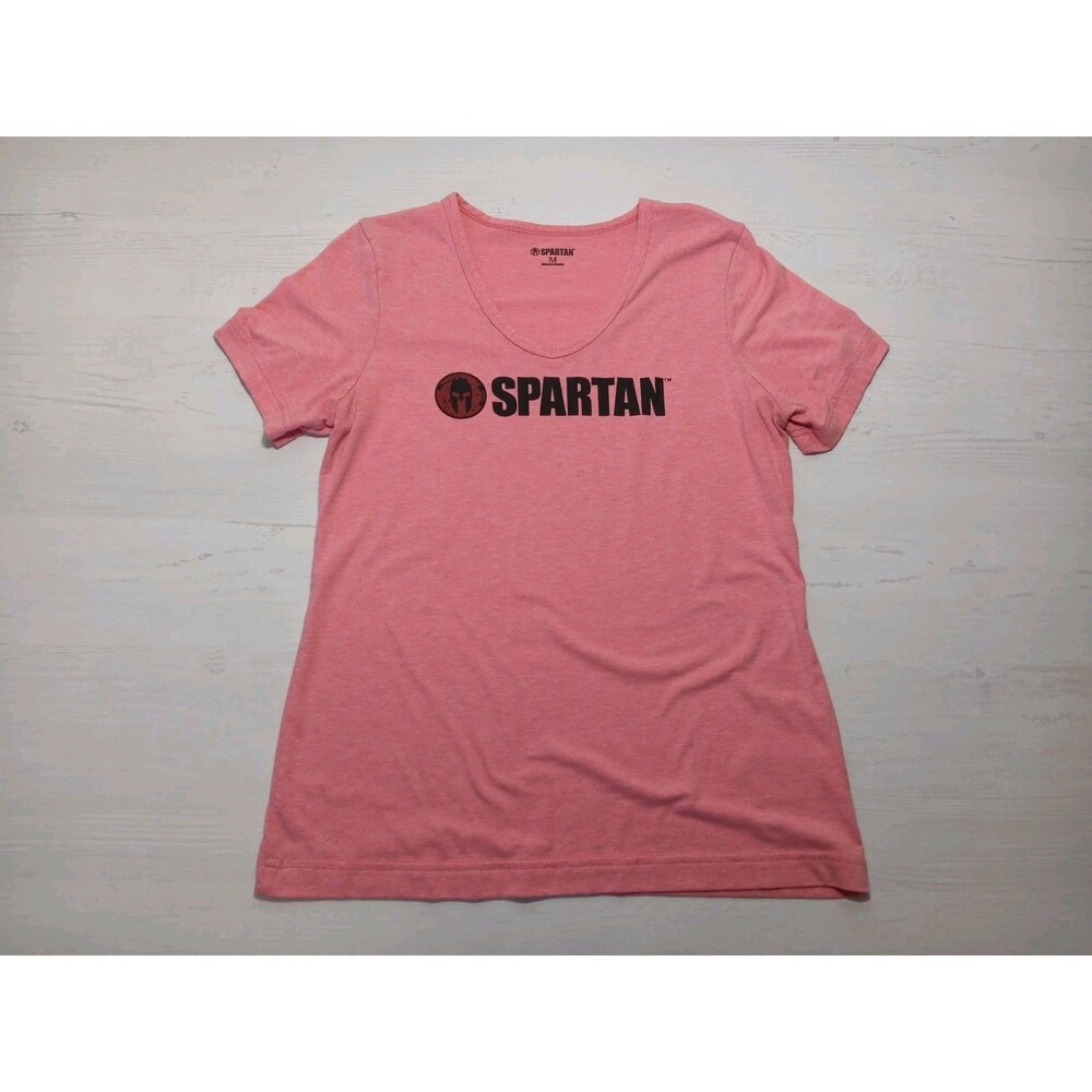 Crossfit Spartan Gym Training Top T-Shirt Womens Size Medium Athletic Gym Wear